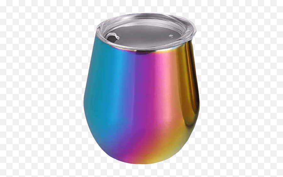 Cambridge Rainbow 14oz Tumbler With Lid - Circle Emoji,Iphone Rainbow Emoji