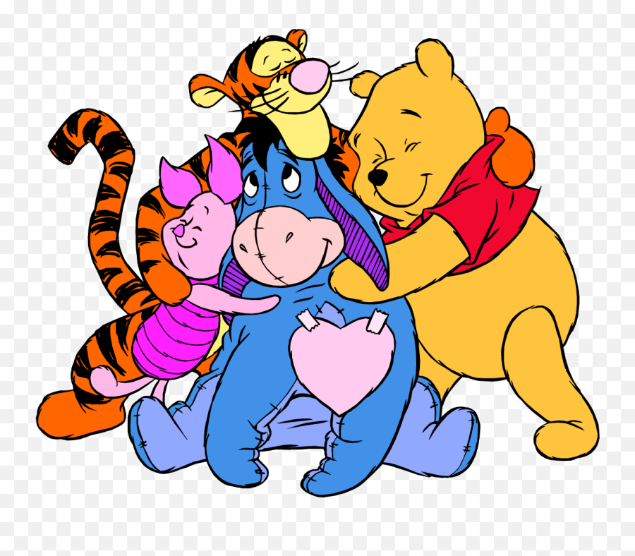 Free Animated Friends Cliparts Download Free Clip Art Free - Winnie The Pooh Characters Emoji,Friendship Emoji