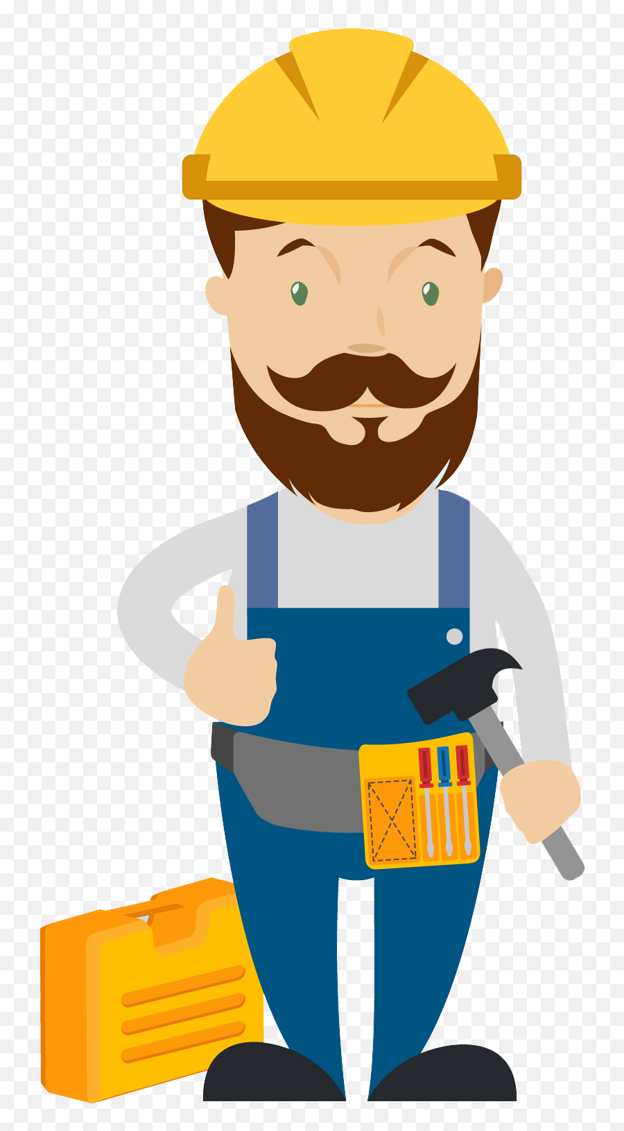 Download Graphic Free Stock Carpenter Clipart Skilled Worker - Carpenter Clipart Png Emoji,Worker Emoji
