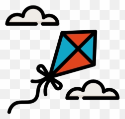 Can Hobbies - Horizontal Emoji,Kite Emoji