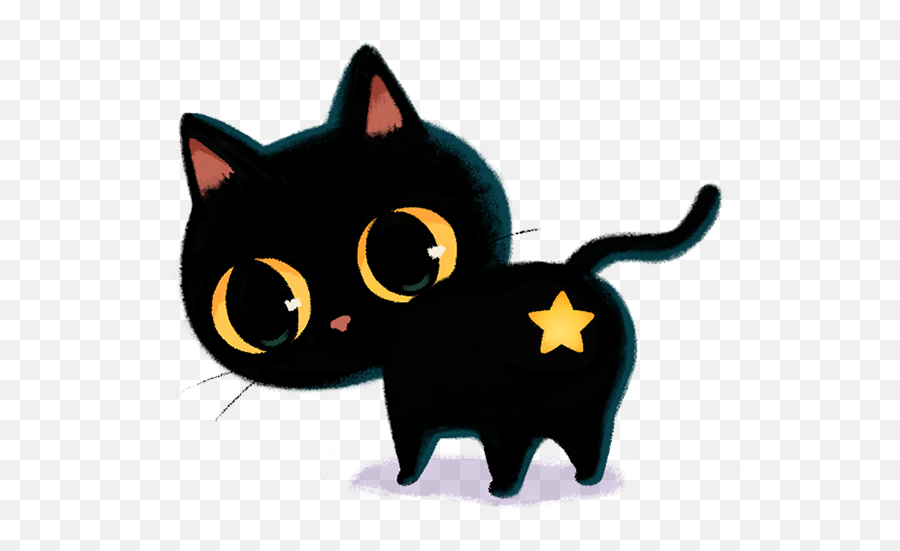 Black Cat Emoji Happy My Ash - Black Cat,Cat Emoji
