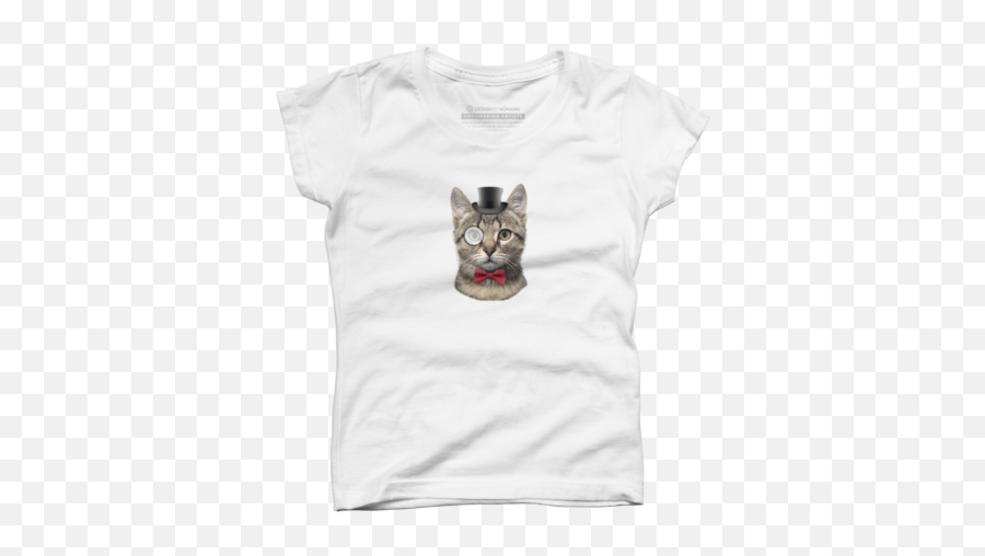 Best Domestic Cat Girlu0027s T Shirts Design By Humans Page 2 - Girl Anime T Shirt Emoji,Grumpy Cat Emoji