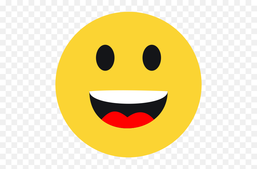 Laugh Icon Png And Svg Vector Free Download - Happy Emoji,Laughing Emoticons