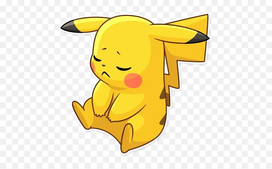 Pikachu Sorprendido Sticker Whatsapp - Detective Pikachu Telegram Sticker Emoji,Surprised Pikachu Discord Emoji