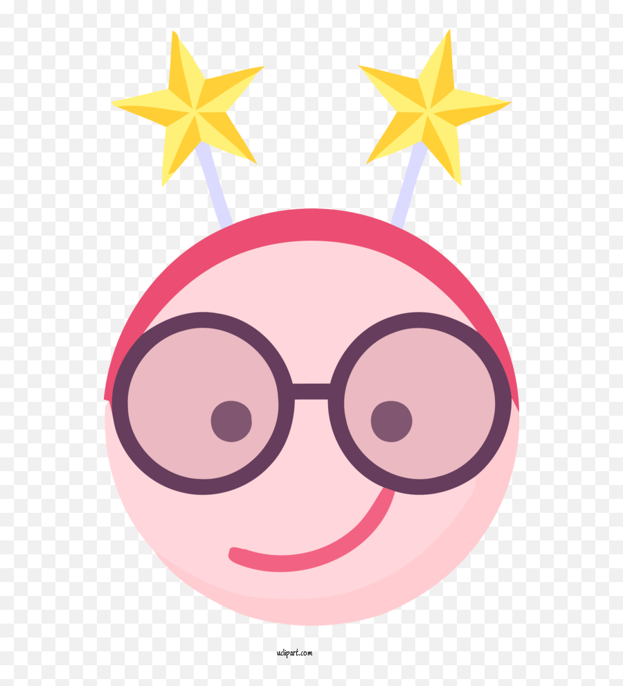 Holidays Face Facial Expression Pink For Christmas - Happy Emoji,Nurse Emoticon