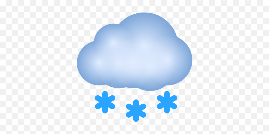 Cloud With Snow Ícone - Download Grátis Png E Vetores Lovely Emoji,Emoji Snow
