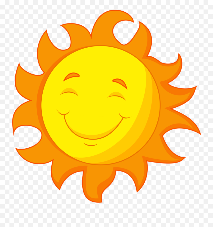 Library Of Chill Sun Png Png Files Clipart Art 2019 - Sol Amarelo E Laranja Emoji,Creepy Moon Emoji
