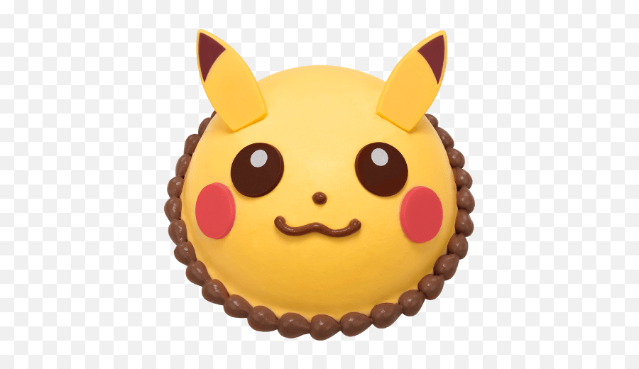 Pikachu And Eevee Ice Cream Cakes Take - Baskin Robbins Pokemon Emoji,Cake Emoticon