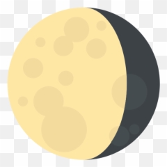 Emojione 1f316 - Waning Gibbous Moon Cartoon