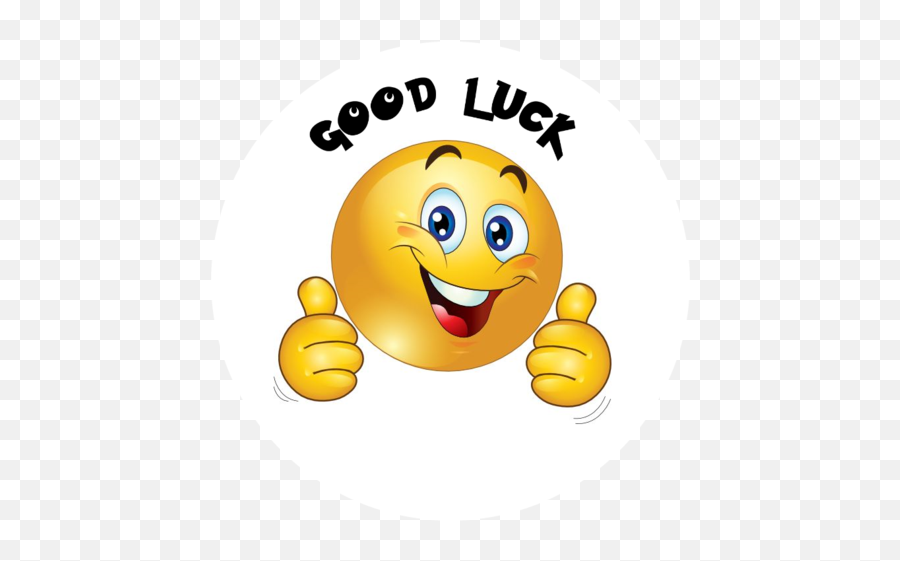 Best Of Luck Dear Mylot - Smiley Face Thumbs Up Png Emoji,Good Luck Emoji