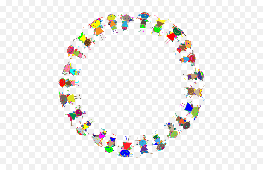 Kids In A Circle - Crianças Circulo Png Emoji,See No Evil Hear No Evil Speak No Evil Emoji