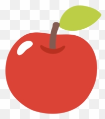Red Apple Emoji - Apple Fruit Emoji,Apple Emojis
