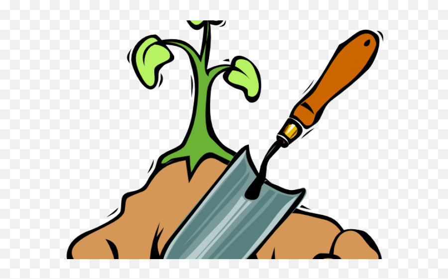 Seed Clipart Seedling - Transparent Background Cartoon Gardening Tools Emoji,Seedling Emoji