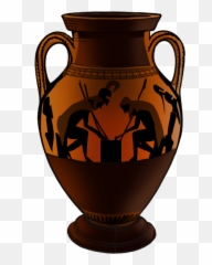 Vase Clipart Archaeology Vase - Ancient Greek Vase Png Emoji,Vase Emoji