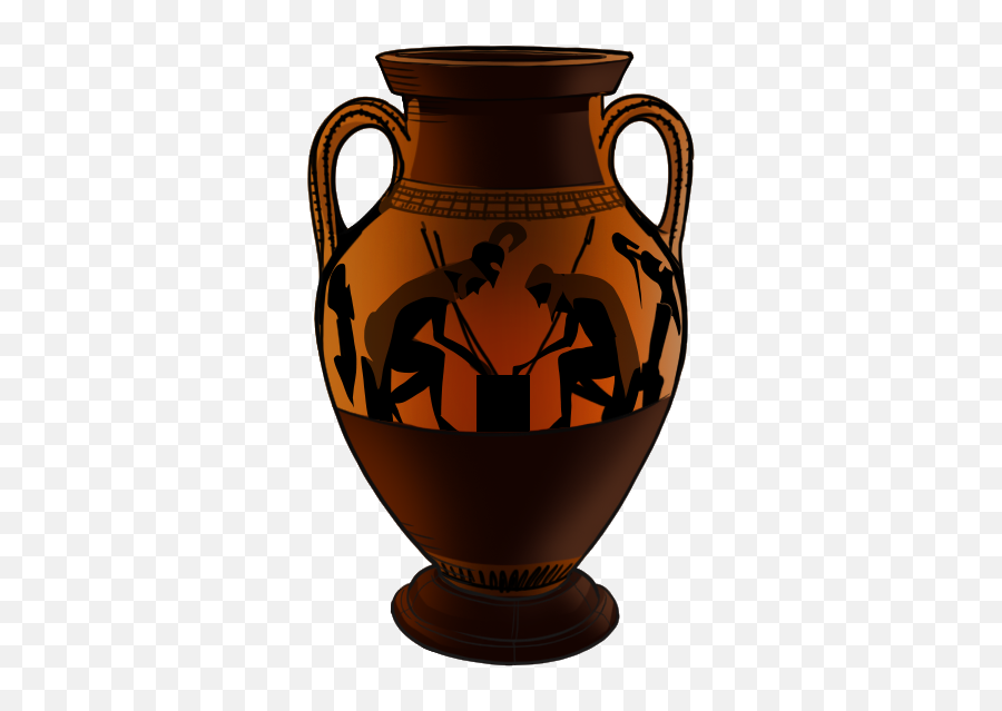 Vase Clipart Archaeology Vase - Ancient Greek Vase Png Emoji,Vase Emoji