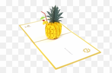 Pineapple Pop Up Card - Pineapple Emoji,Pineapple Emoji