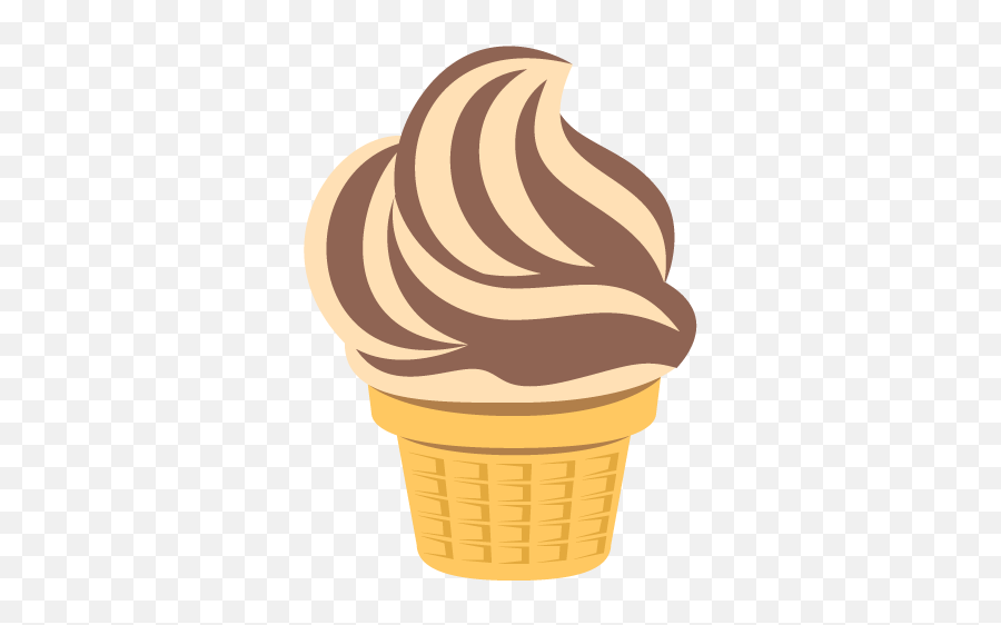 Soft Ice Cream Emoji For Facebook Email Sms - Swirl Ice Cream Clip Art,Icecream Emoji