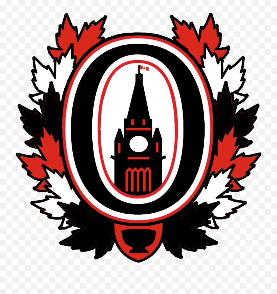 Download Ottawa Senators Peace Tower Logo Copy - Ottawa Png New Ottawa Senators Logo Emoji,Tower Emoji