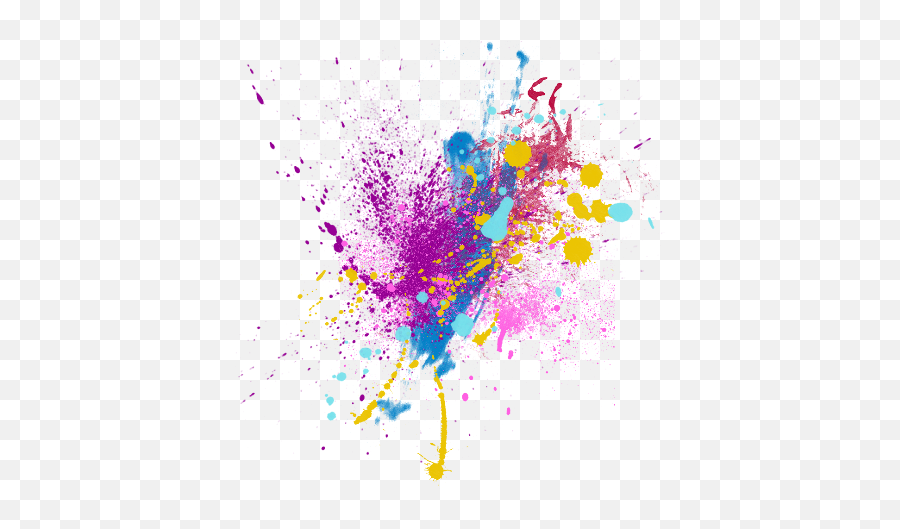 Color Splash Colorful Colour - Background Picsart Splash Effect Emoji,Titty Emoji