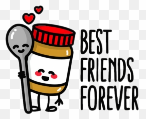 Peanut Butter Sticker Challenge - Best Friends Forever Emoji,Peanut Butter Emoji