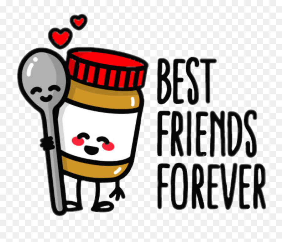Peanut Butter Sticker Challenge - Best Friends Forever Emoji,Peanut Butter Emoji