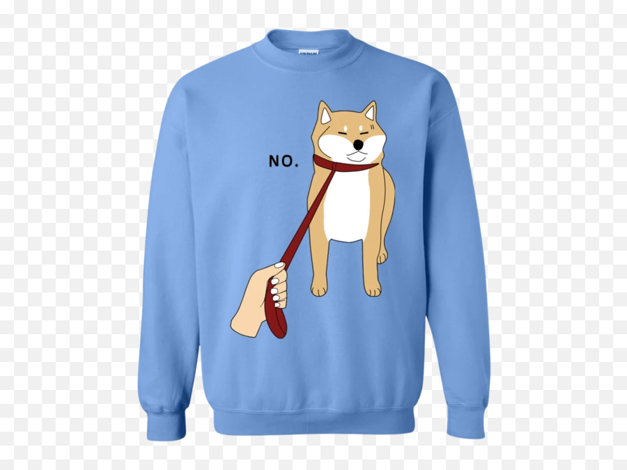 Cute Shiba Inu Shirt Nope - Doge Meme Tshirt W Tshirt Sweater Emoji,Shiba Inu Emoji