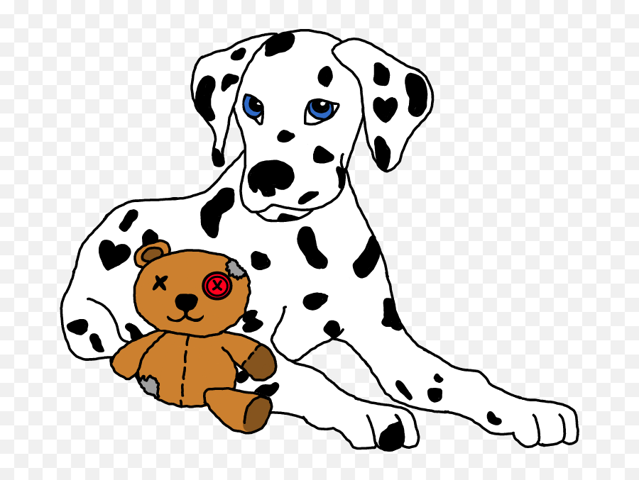 Dalmatian Teddybear Puppy - Dalmatian Emoji,Dalmatian Emoji