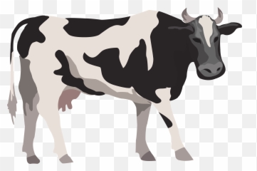 Cattle Livestock Farm Illustration - Cow Vector png download Png Emoji