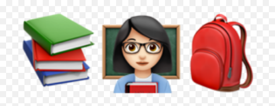 Sticker - Cartoon Emoji,Book Emoji Iphone
