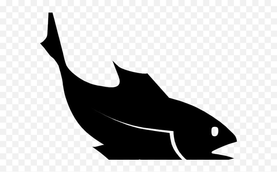Download Fish Clipart Vector - Fish Silhouette Full Size Transparent Background Fish Silhouette Png Emoji,Fish Emoji Transparent