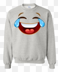 Laughing Crying Tears Of Joy Emoji HoodieSweatshirt - Charlie Don Surf Snoopy