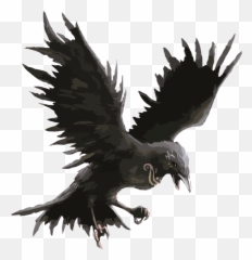 Clipart - Raven Clipart Emoji,Raven Bird Emoji
