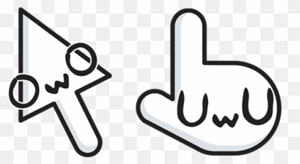 Owo and Uwu cursor u2013 Custom Cursor - And Emoji