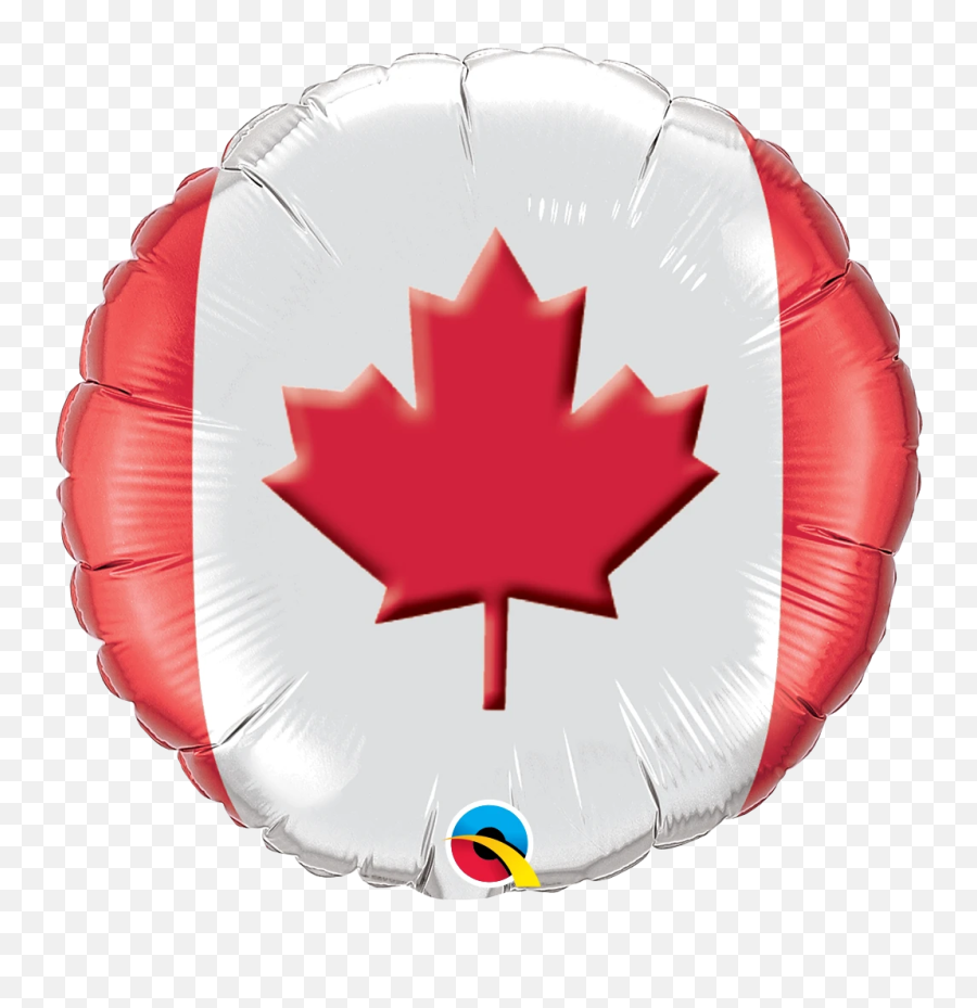 Canada Day 18 Inch Maple Leaf Foil - Canada Day Balloon Emoji,Maple Leaf Emoji