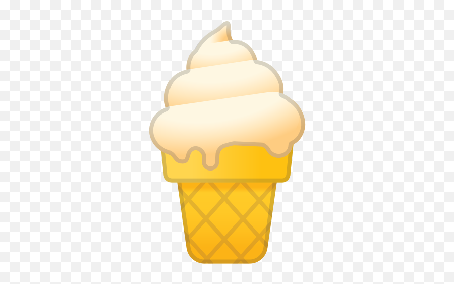 Soft Ice Cream Emoji - Ice Cream Emoji Black Background,Ice Emoji