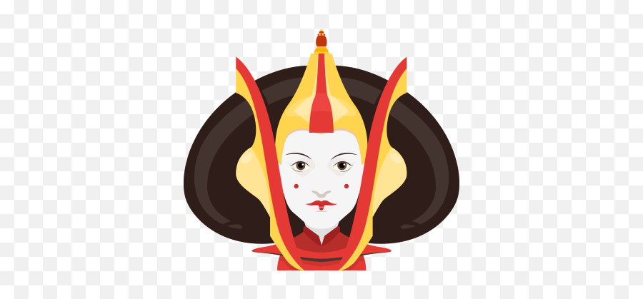 Princess Amidala Star Wars Free Icon - Star Wars Avatar Pack Emoji,Star Wars Emoticons