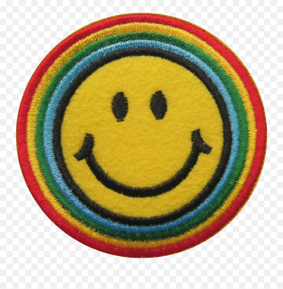 Smile Smileyface Smiley Patch Sticker By S Walker - Happy Emoji,:s Emoticon