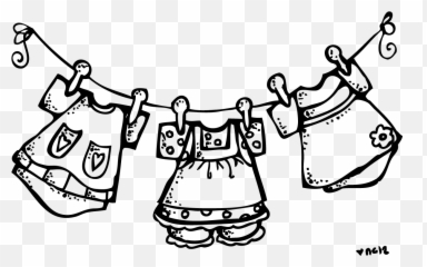 Laundry Clipart Activity - Clothes Line Emoji