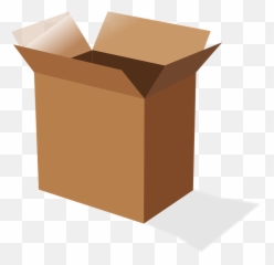 Cardboard Box - Cookie Box Clip Art Emoji,Empty Box Emoji