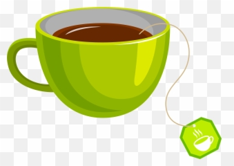 Green Tea Coffee Cup Teacup - Tea Cup Vector Png Emoji,Green Tea Emoji