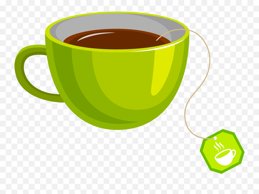 Green Tea Coffee Cup Teacup - Tea Cup Vector Png Emoji,Green Tea Emoji