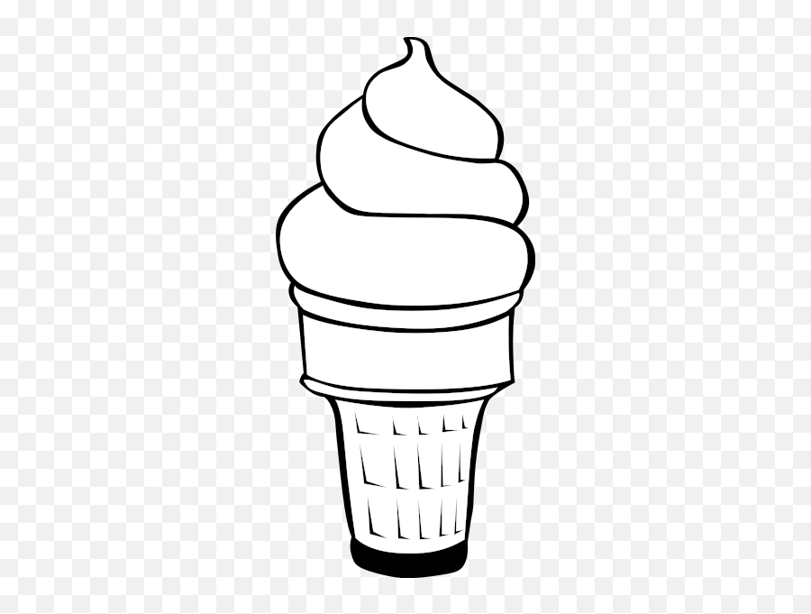 Fast Food Desserts Ice Cream Cones Soft Serve - Soft Serve Ice Cream Cone Clip Art Emoji,Pizza Emoji