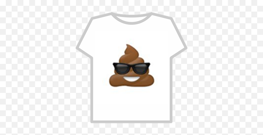 Poop Caca Gross Emoji - Roblox Chain T Shirt,Gross Emoji