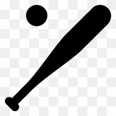 Baseball Bats Computer Icons Batting - Transparent Background Bat And Ball Icon Emoji,Baseball Bat Emoji