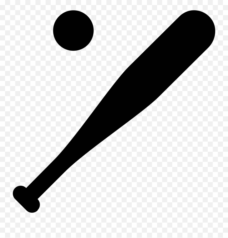 Baseball Bats Computer Icons Batting - Transparent Background Bat And Ball Icon Emoji,Baseball Bat Emoji