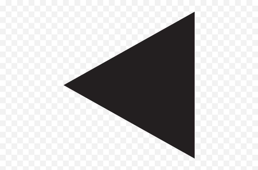 Black Left - Triangle Left Emoji,Black Triangle Emoji