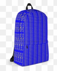 Blue Yellow Cargo Backpack American - Garment Bag Emoji,Blue Emoji Backpack