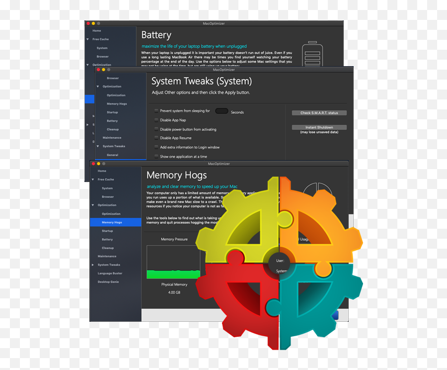 Macoptimizer - Graphic Design Emoji,Power Button Emoji