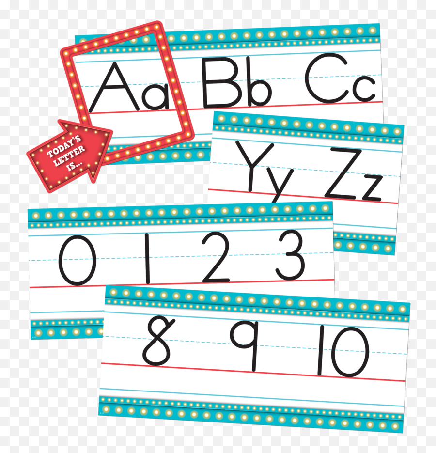 Bulletin Board Sets - Alphabet Of Lines Emoji,Emoji Bulletin Board
