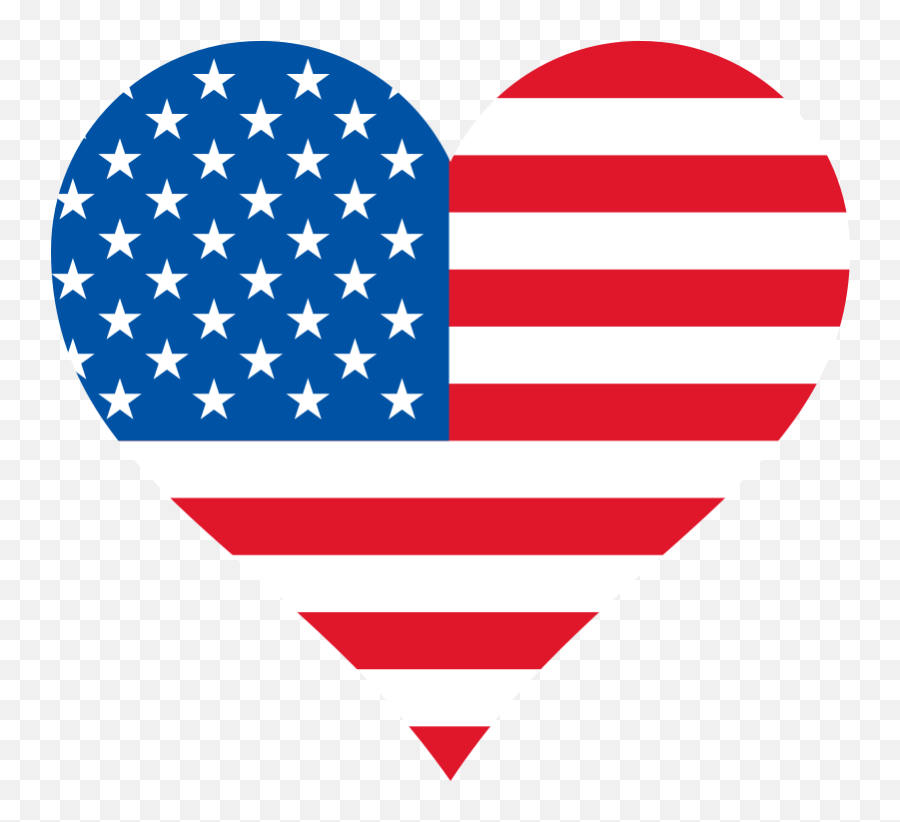 Heart Clipart Flag Heart Flag - Clip Art American Flag Heart Emoji,Australian Flag Emoji